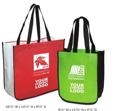 Laminated Recycled Shopper Tote - Canada’s Top 100 Employers® 2019